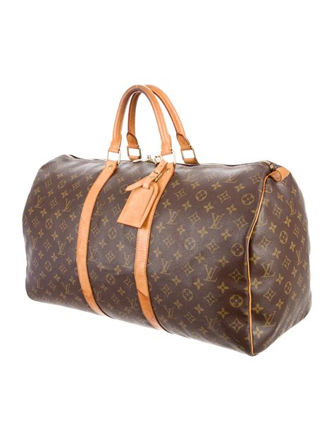 lv led keepall|louis vuitton monogram keepall 50.